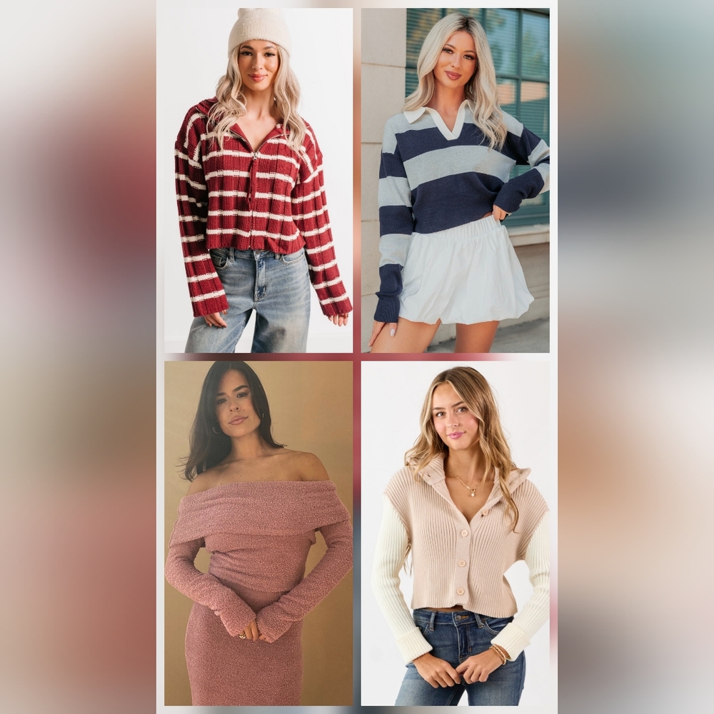 Womens Sweater Lot Brand New